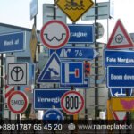 Industrial Safety Sign Board Design & Manufacturing | Name Plate Bangladesh