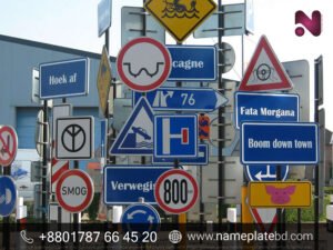 Industrial Safety Sign Board Design & Manufacturing | Name Plate Bangladesh