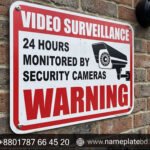 Warning Sign Board Design & Manufacturing | Name Plate Bangladesh